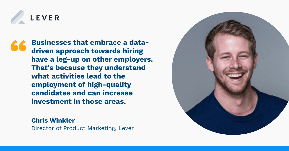 data-driven hiring strategy